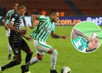 Más de lo que pasó con Jarlan Barrera en el Nacional vs. Junior