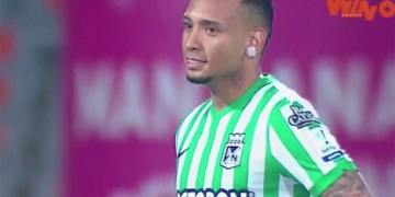 Jarlan, gesto tras la expulsión de Teo Gutiérrez y mensaje por la victoria de Nacional