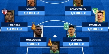 ¡El 11 más valioso de la Liga BetPlay Dimayor!