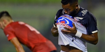 Miguel Borja y su racha perfecta con Junior