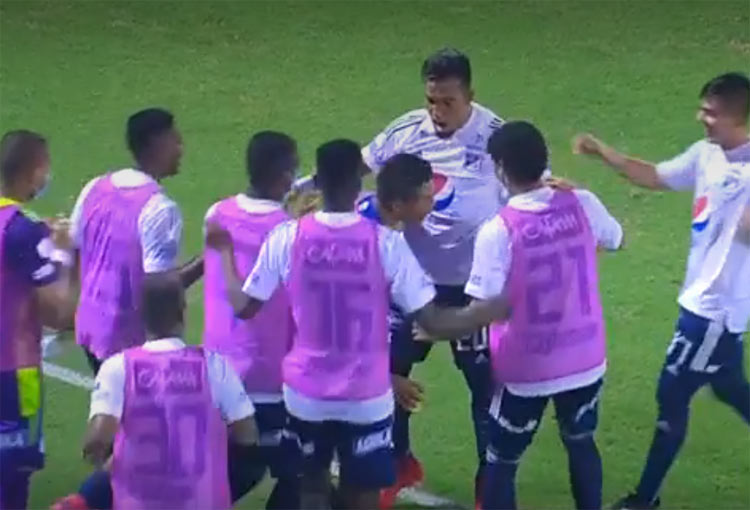 Un minuto ante Alianza Petrolera… ¡y gol de Fernando Uribe!