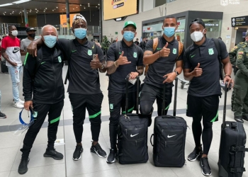 Atlético Nacional viajó este lunes a Uruguay para partido de Libertadores