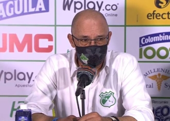 Alfredo Arias y su sentimiento de felicidad por la clasificación del Deportivo Cali