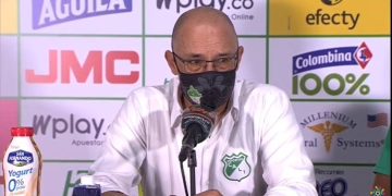 Alfredo Arias y su sentimiento de felicidad por la clasificación del Deportivo Cali