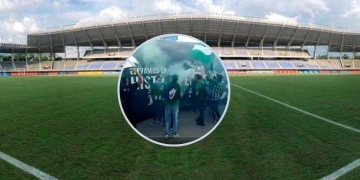 Video. Así fue recibido Atlético Nacional tras su llegada a Pereira