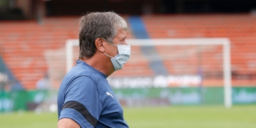 Bolillo Gómez: "Estamos bajitos por todos los problemas que hemos tenido"