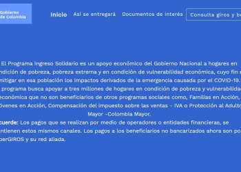 El mensaje nuevo que aparece en Ingresosolidario.prosperidadsocial.gov.co