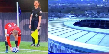 Cortaron 100 veces la transmisión para no mostrar las piernas de la árbitra asistente
