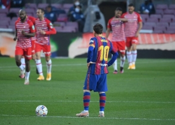 El colombiano Luis Suárez, protagonista en el histórico triunfo del Granda sobre Barcelona