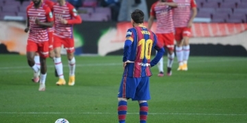 El colombiano Luis Suárez, protagonista en el histórico triunfo del Granda sobre Barcelona