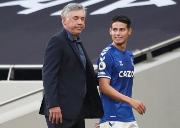 Medios ingleses: "Ancelotti sabe cuándo presionar a James y cuándo no"