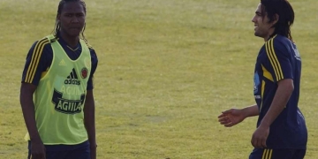 Hugo Rodallega contó que habla con Falcao y dijo que se quedará en Turquía
