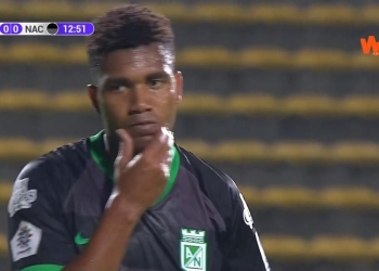 ¿Perdió un diente Danovis Banguero en partido Equidad vs. Nacional?