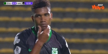 ¿Perdió un diente Danovis Banguero en partido Equidad vs. Nacional?