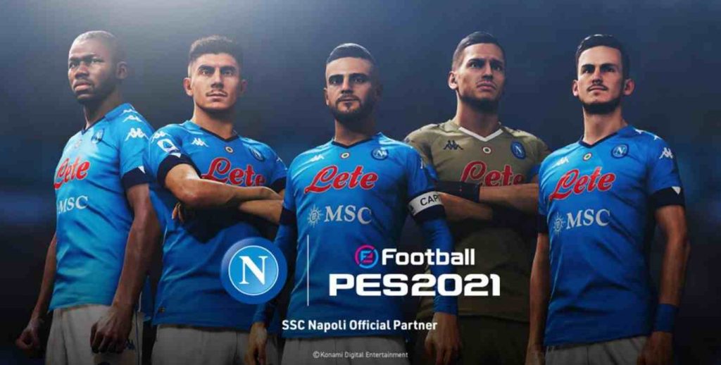 Konami firma un acuerdo de licencia con el Napoli