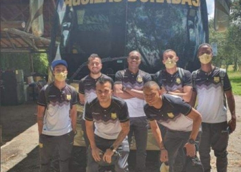 La pancarta que sacó Águilas Doradas y que Win Sports no mostró