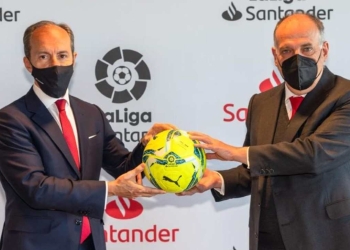 LaLiga y Santander renovaron el acuerdo de patrocinio