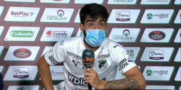 Mensaje de Gastón Rodríguez a los hinchas del Cali luego del golazo y la victoria ante La Equidad