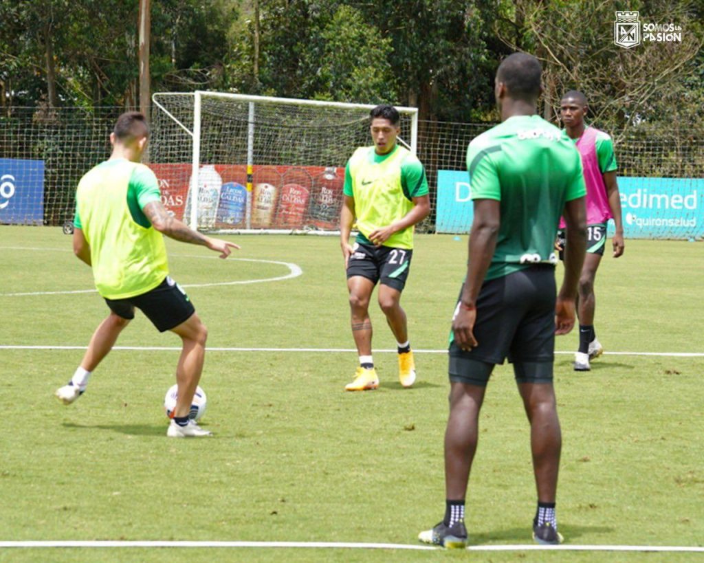 Atlético Nacional trabajó los penales para enfrentar a Libertad