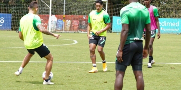Atlético Nacional trabajó los penales para enfrentar a Libertad