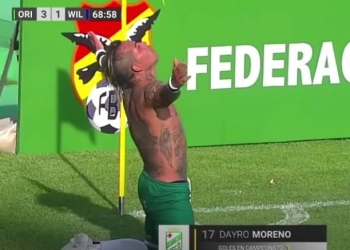 Primer gol de Dayro Moreno en Bolivia con Oriente Petrolero