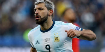 El Kun Agüero contestó preguntas y habló de Colombia