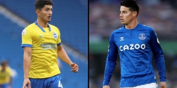 ¡Duelo cafetero en la Premier! James vs. Alzate en el Brighton ante Everton