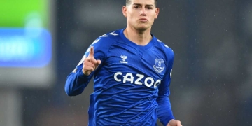 James sobre próximo partido de Everton: "Si me quieren llevar, estaré apto"