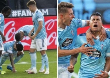 Jeison Murillo: Gol y lágrimas en la victoria de Celta de Vigo ante Osasuna
