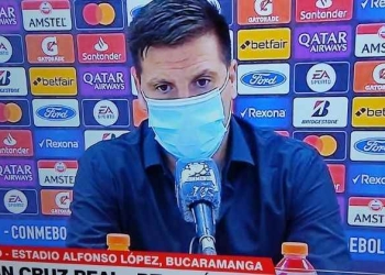 Juan Cruz Real explicó la titularidad de Pablo Ortiz y el "resultado injusto" en Libertadores