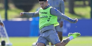 ¡El regreso! James estaría de vuelta con el Everton