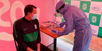 Los resultados de pruebas de COVID-19 de Atlético Nacional antes del partido de Libertadores