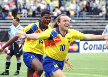 Ranking-6 de mayores goleadores en la historia de la Selección de Ecuador