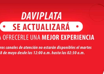 Aviso de Daviplata sobre actualización 18 de mayo
