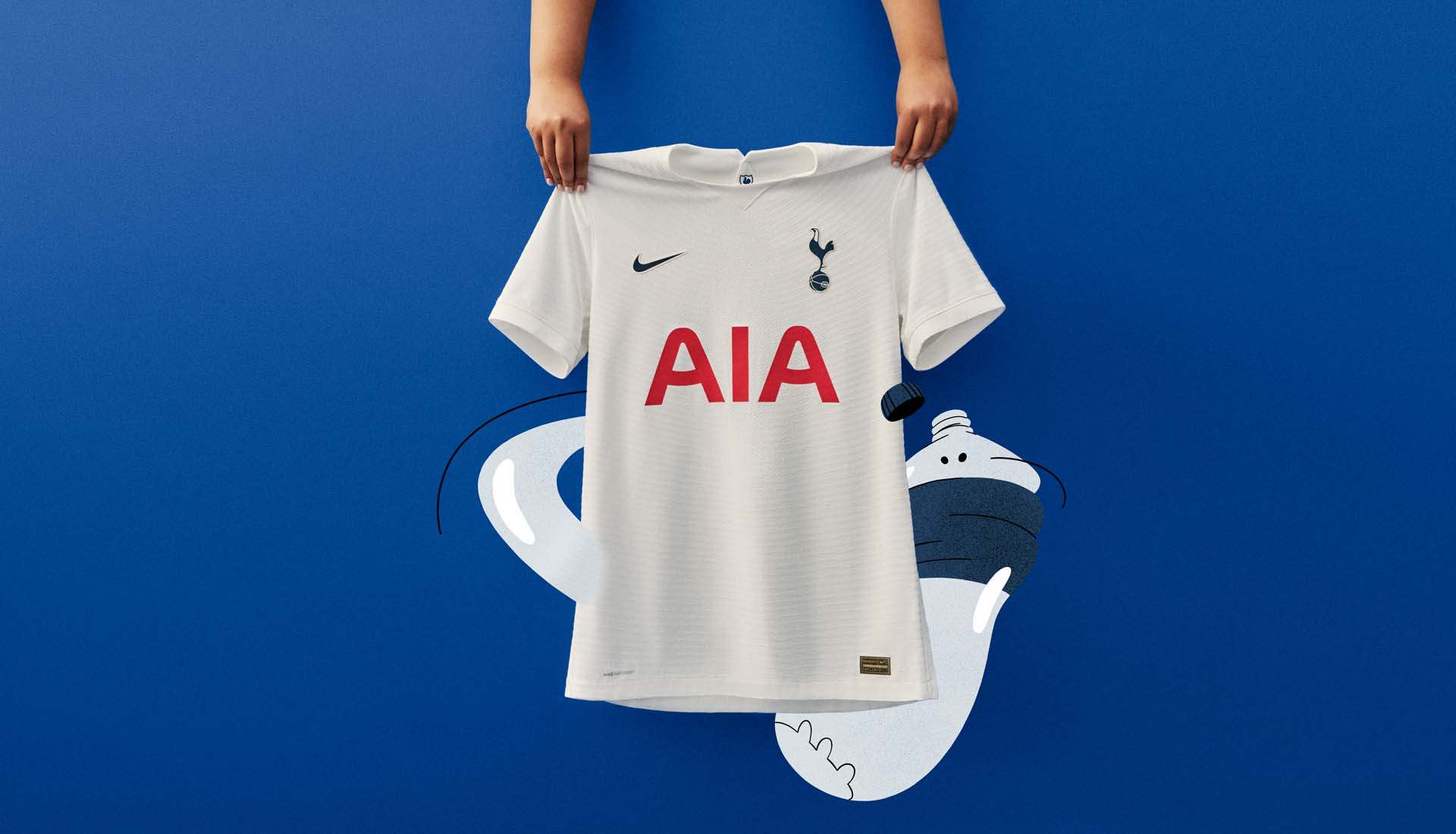 Camiseta local Nike del Tottenham Hotspur 21/22
