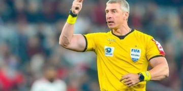 El árbitro “más fuerte del mundo” dirigirá a Atlético Nacional