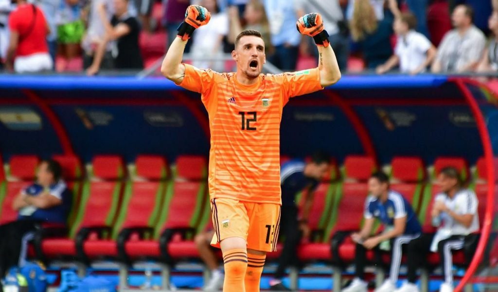 Las buenas noticias para Argentina: Franco Armani estará en el arco en la Copa América