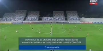 ¿El peor minuto de silencio de la historia del fútbol?