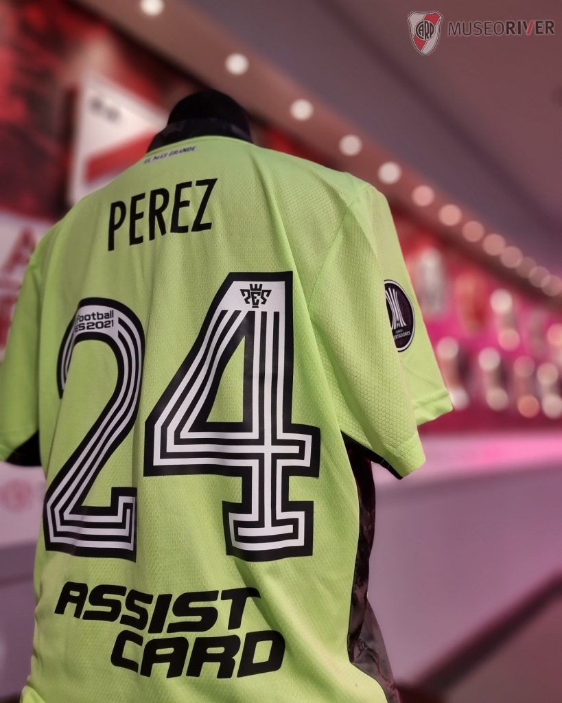 La camiseta de arquero que usó Enzo Pérez fue exhibida en el museo River Plate