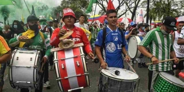 Las barras de varios equipos se unieron en Villavicencio