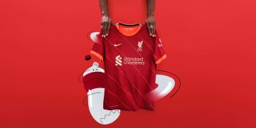 Nike presenta la nueva camiseta del Liverpool 2021/2022