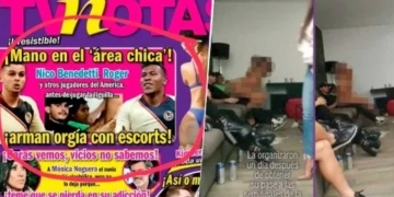 Roger Martínez y Nicolás Benedetti, pillados en fiesta con bailarinas