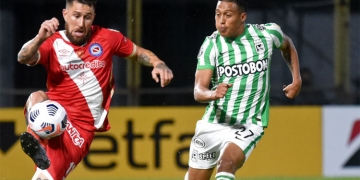 ¿Cómo le fue a Atlético Nacional enfrentándose a equipos argentinos en Libertadores?
