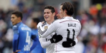 Everton volvería a juntar a Gareth Bale y James Rodríguez