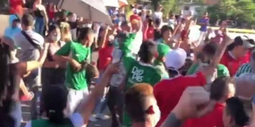 Hinchas de América y Deportivo Cali juntos en una sola voz