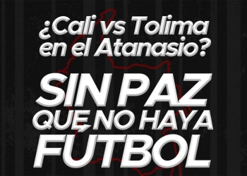 Barras que públicamente rechazaron la programación de Deportivo Cali vs. Deportes Tolima