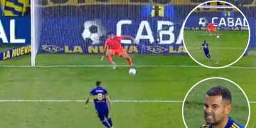 El ridículo penalti de Edwin Cardona ante el quinto portero de River Plate