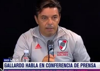 Marcelo Gallardo lamentó lo que pasa en Colombia y confirmó viaje de River Plate a Armenia