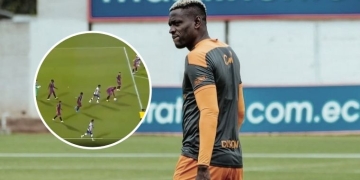 El insólito blooper que protagonizó Martínez Borja en la Copa Libertadores