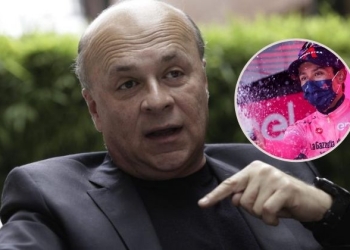 Carlos Antonio Vélez arremetió contra futbolistas que apoyan el paro tras victoria de Egan Bernal